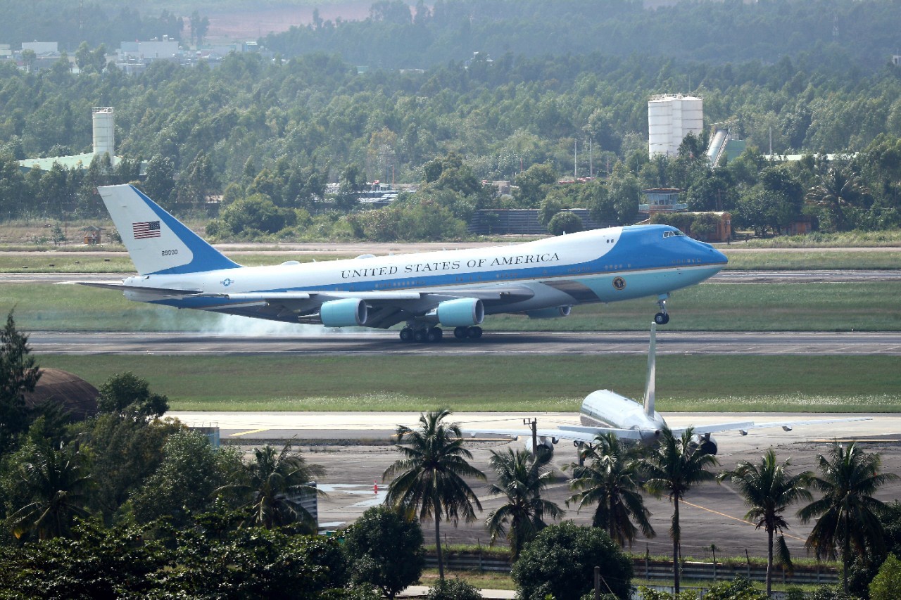 Trump den Viet Nam anh 1