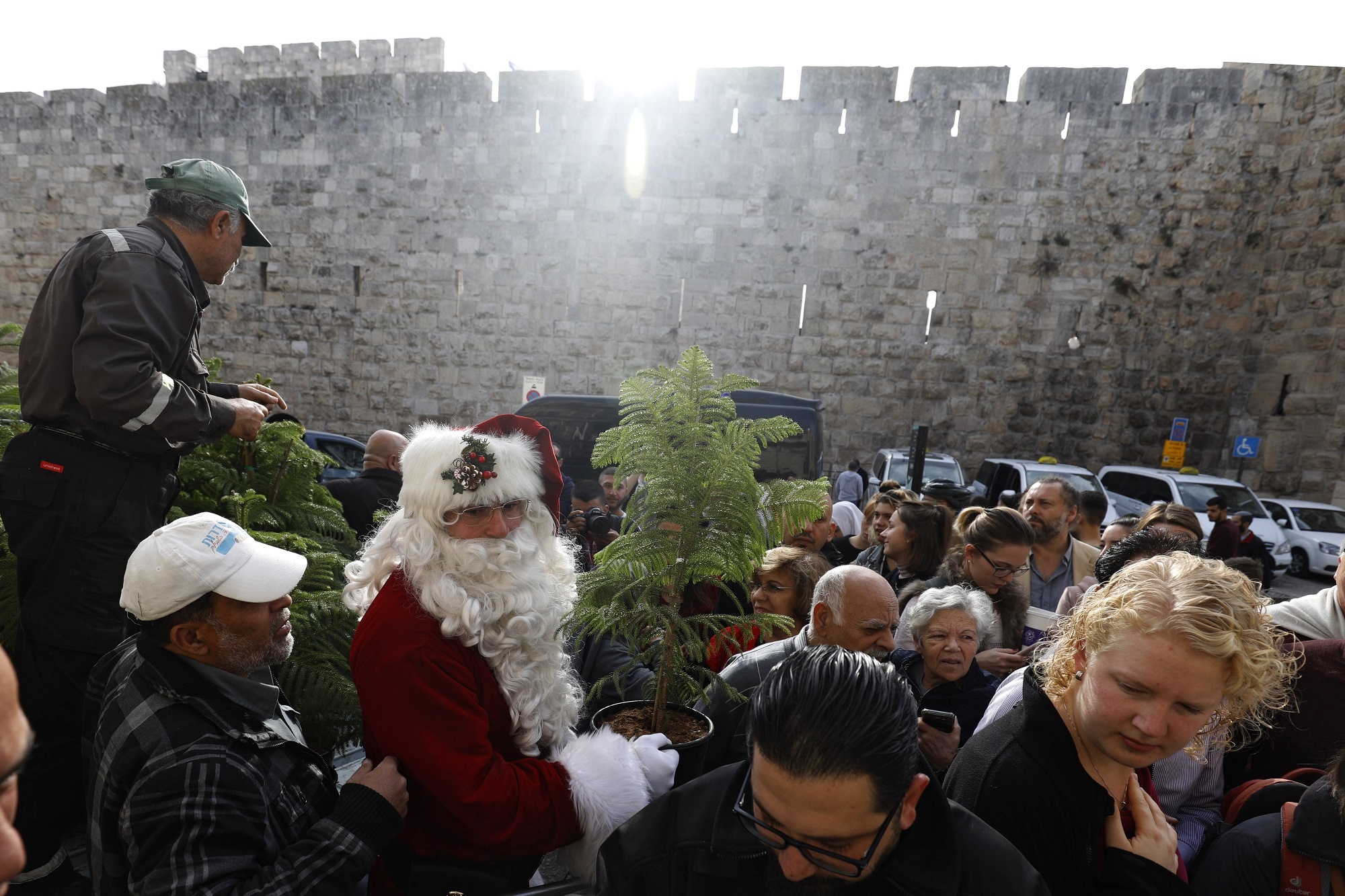 Ong gia Noel o Jerusalem anh 3