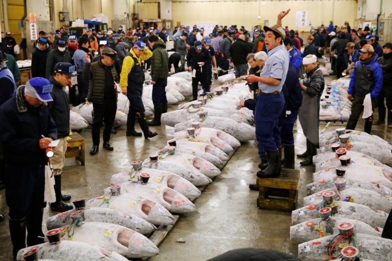 Cho ca lon nhat the gioi anh 1