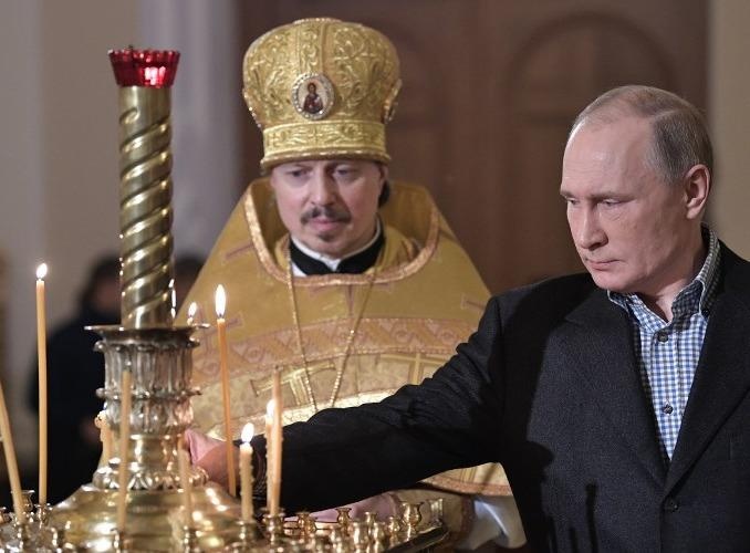 TT Putin va Chinh Thong giao toan the gioi bat dau le Giang sinh hinh anh