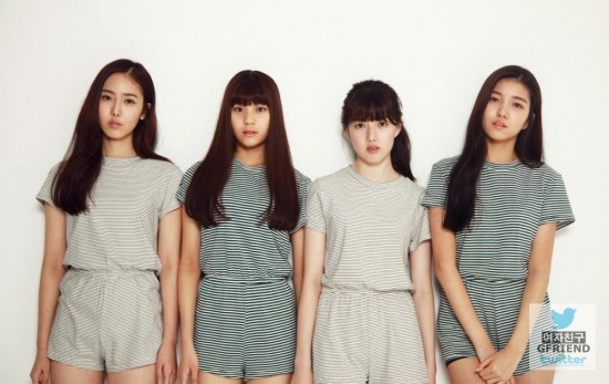 Những tấm ảnh đầu tiên của G-Friend.