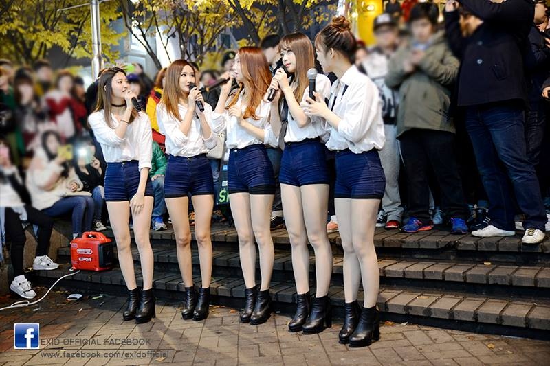 EXID biểu diễn miễn phí để cảm ơn sự ủng hộ của fan.