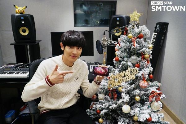 EXO nha hang ca khuc Giang sinh hinh anh