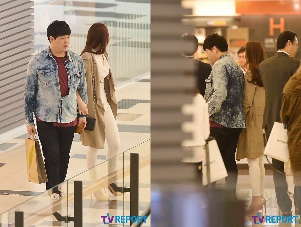 Tháng 4, Shindong (Super Junior) thừa nhận đang hẹn hò với người mẫu trẻ Kang Shi Nae.