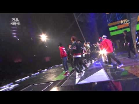 2PM, VIXX va BTS nhay Happy (KBS Gayo Daechukje 2014) hinh anh