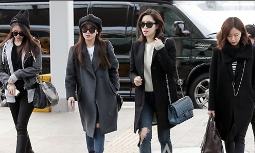 T-ara sanh dieu o san bay Han sang Viet Nam hinh anh