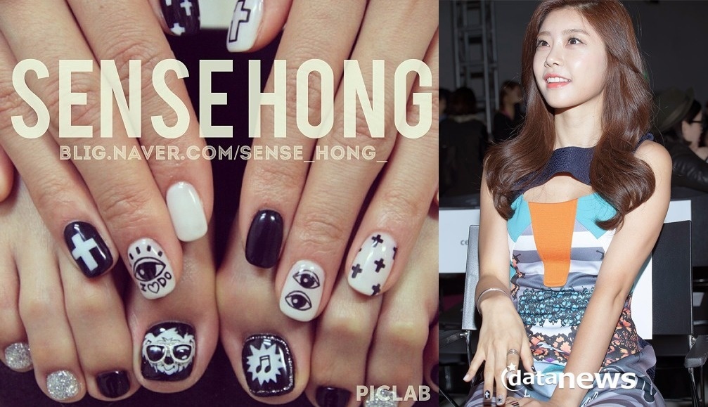 Bộ móng nghệ thuật của Sojin khiến fan cuồng D.O nổi giận.