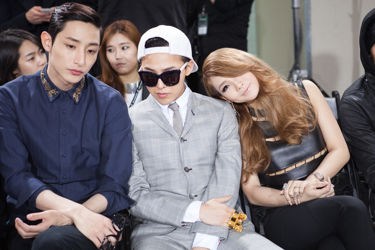 G-Dragon là điểm tựa mà CL không hề ngần ngại dựa vào.