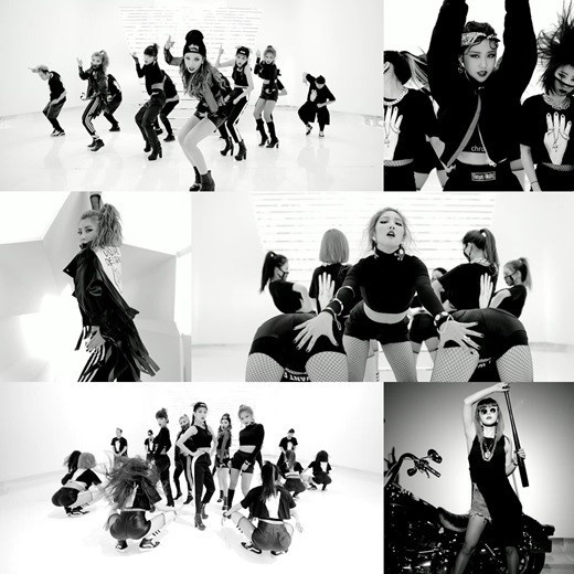 Hình ảnh nổi loạn trong Crazy. 