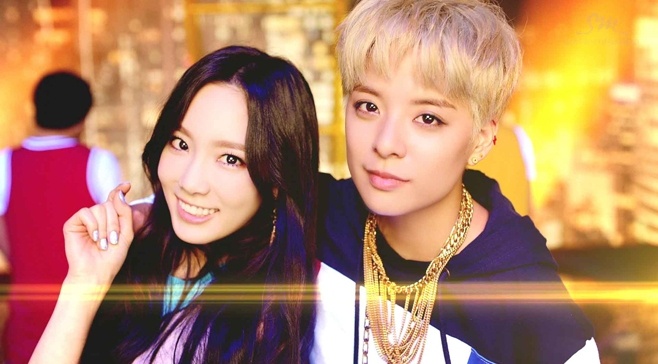 Amber và Taeyeon.