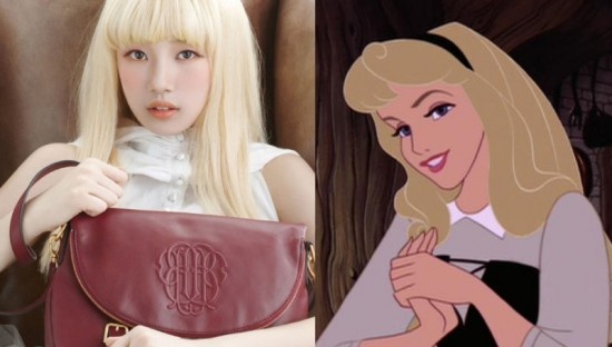 Mái tóc vàng và vẻ đẹp ngây thơ khiến Suzy (miss A)