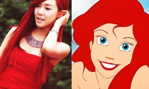 Nhung nang cong chua Disney phien ban Kpop hinh anh