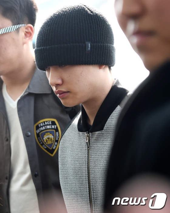 D.O, một trong những giọng ca chính của EXO.