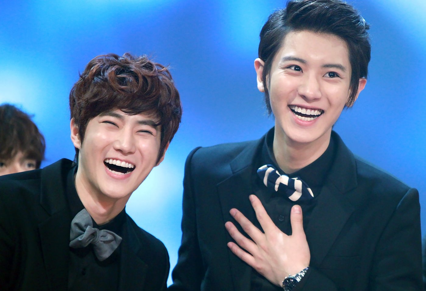 Suho (trái) và Chanyeol.