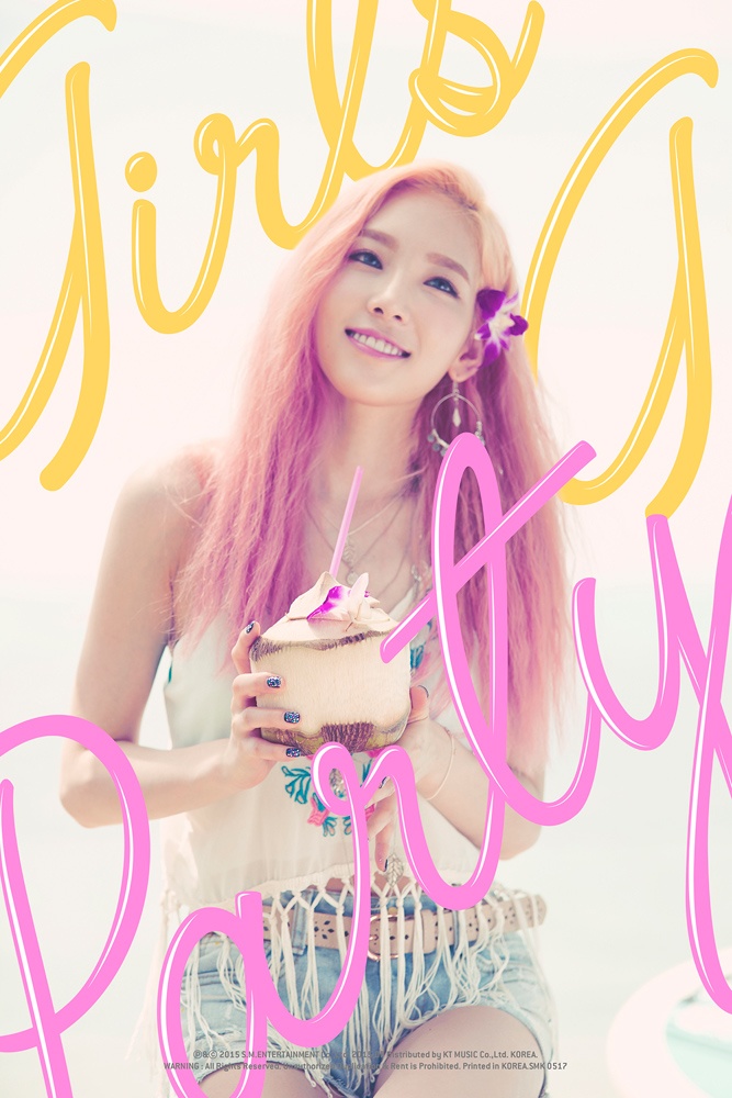 Ảnh cá nhân của Taeyeon trong đợt quảng bá Party.