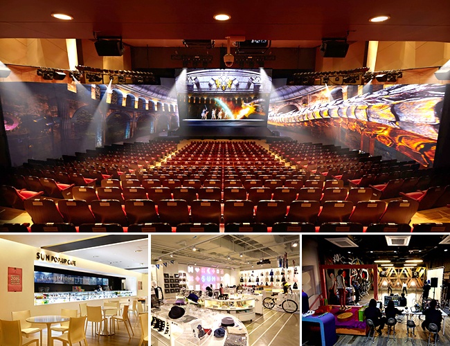 SMTOWN ở COEX Artium gồm studio, khu cafe, nhà hát để fan tham quan.
