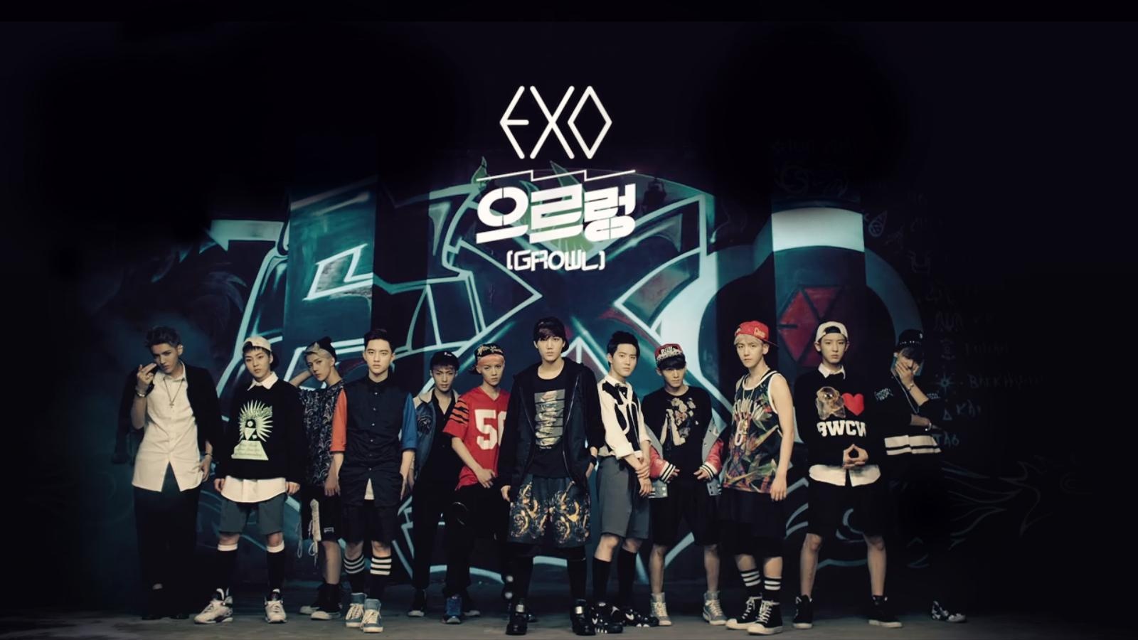 Nhóm nhạc Hàn Quốc EXO.