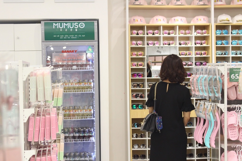 Mumuso,  Miniso ban hang Trung Quoc anh 1