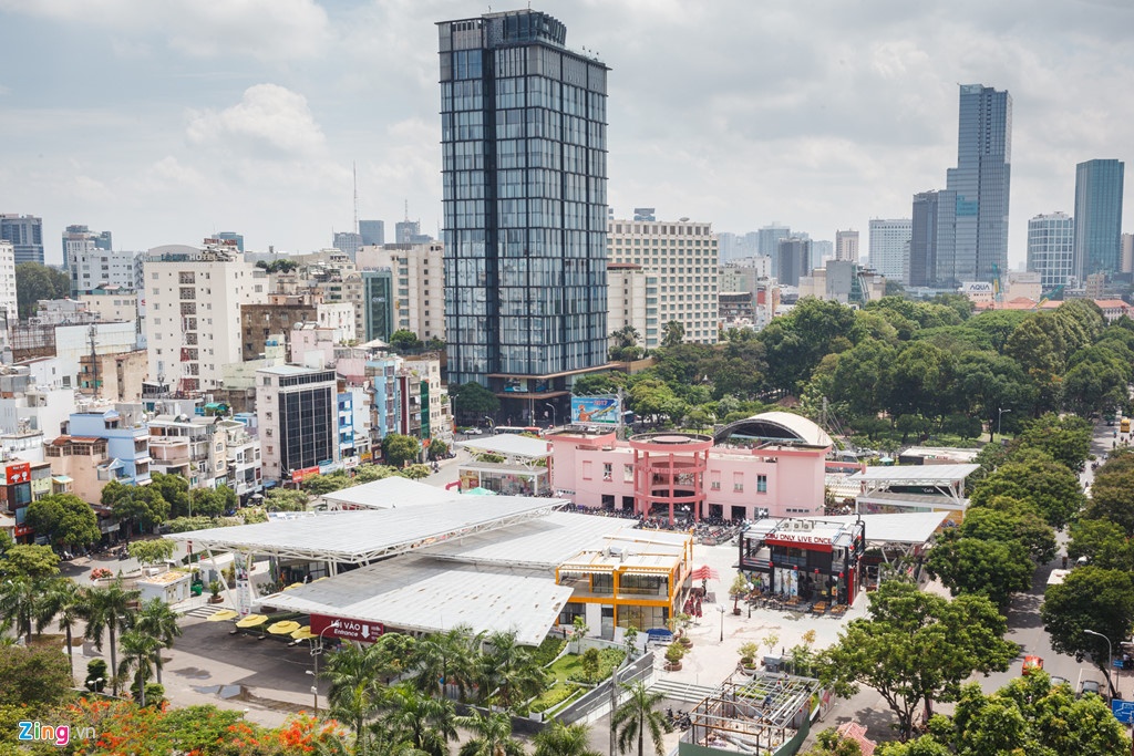Tiểu thương chợ dưới lòng đất công viên 23/9 lo phải đóng cửa, trả mặt bằng ảnh 1 Tieu thuong cho duoi long dat cong vien 23/9 lo phai dong cua, tra mat bang anh 1