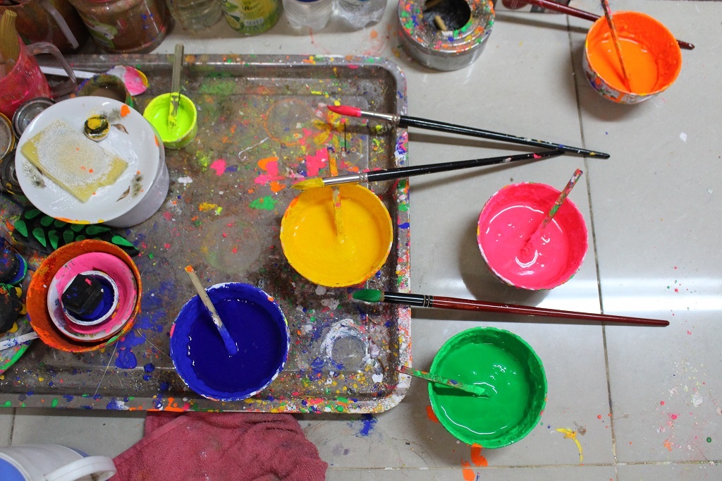 Noi buon cua nhung nghe nhan khi hang nghin chiec long den khong ai mua,  Long den Phu Binh o Sai Gon can Trung thu anh 7