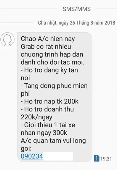Grab tranh thủ dụ dỗ tài xế Go-Viet ở TP.HCM khi hãng này tấn công ra Hà Nội, cuộc chiến Grab - Go-Viet ảnh 2 Grab tranh thu du do tai xe Go-Viet o TP.HCM khi hang nay tan cong ra Ha Noi, cuoc chien Grab - Go-Viet anh 2