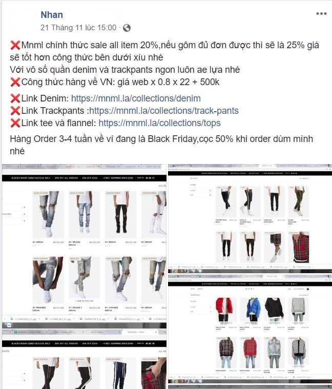 Dan chuyen dat hang nuoc ngoai thuc thau dem cho Black Friday,  Black Friday cua dan chuyen dat hang nuoc ngoai anh 1