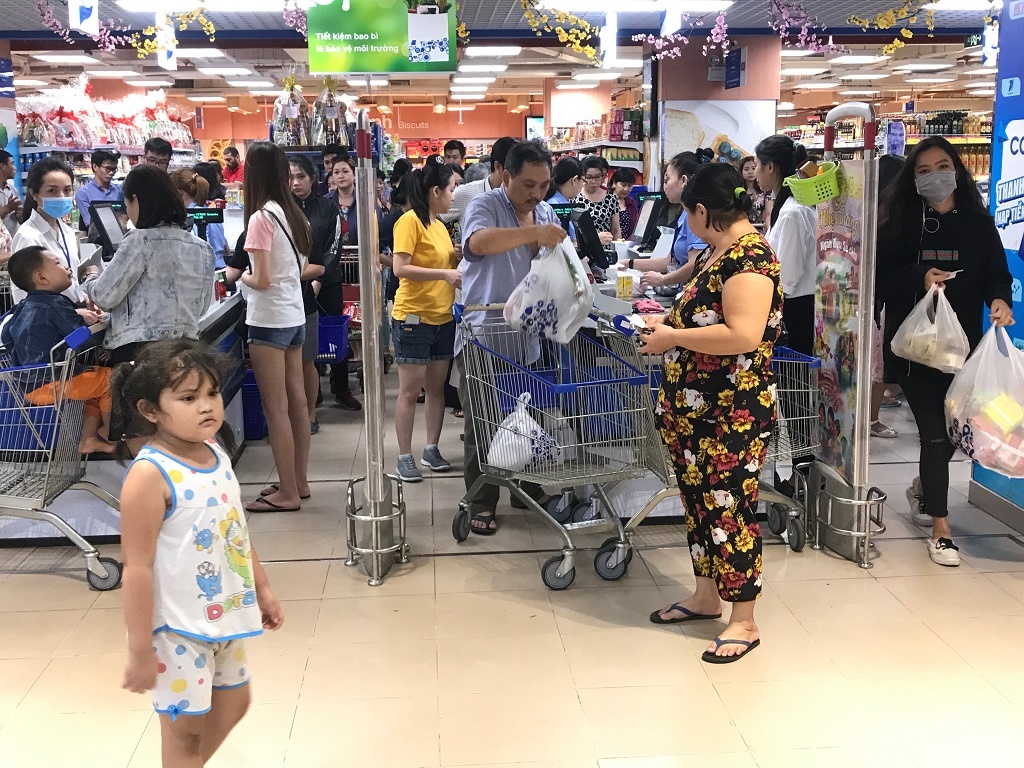 Chieu cuoi nam,  rau xanh,  ga vit tai sieu thi sach tron trong tich tac anh 4