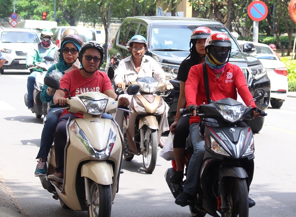 Sau 6 thang ‘dot tien’,  Go-Viet ap chiet khau tuong duong Grab cho tai xe anh 2