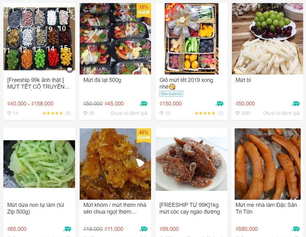 Sam Tet tu do dien tu den banh mut tren cho mang,  tien hay khong tien? anh 2