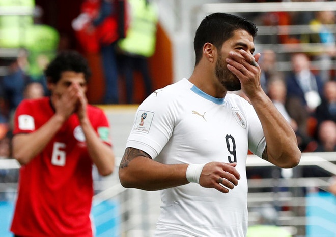 Nga,  World Cup 2018,  Luis Suarez,  Cavani anh 1