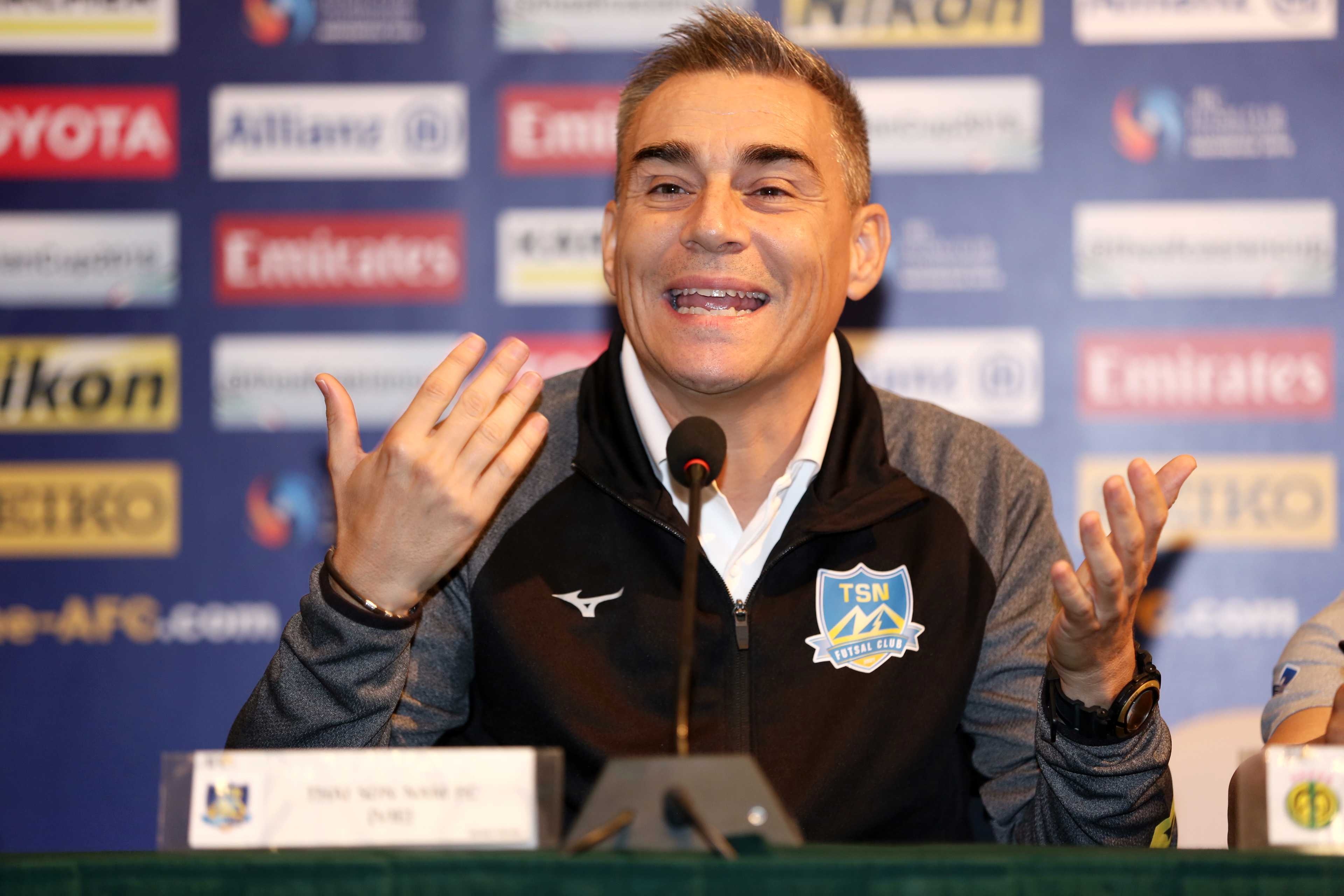 CLB Thai Son Nam,  HLV Miguel Rodrigo,  giai futsal cac CLB chau A 2018 anh 1