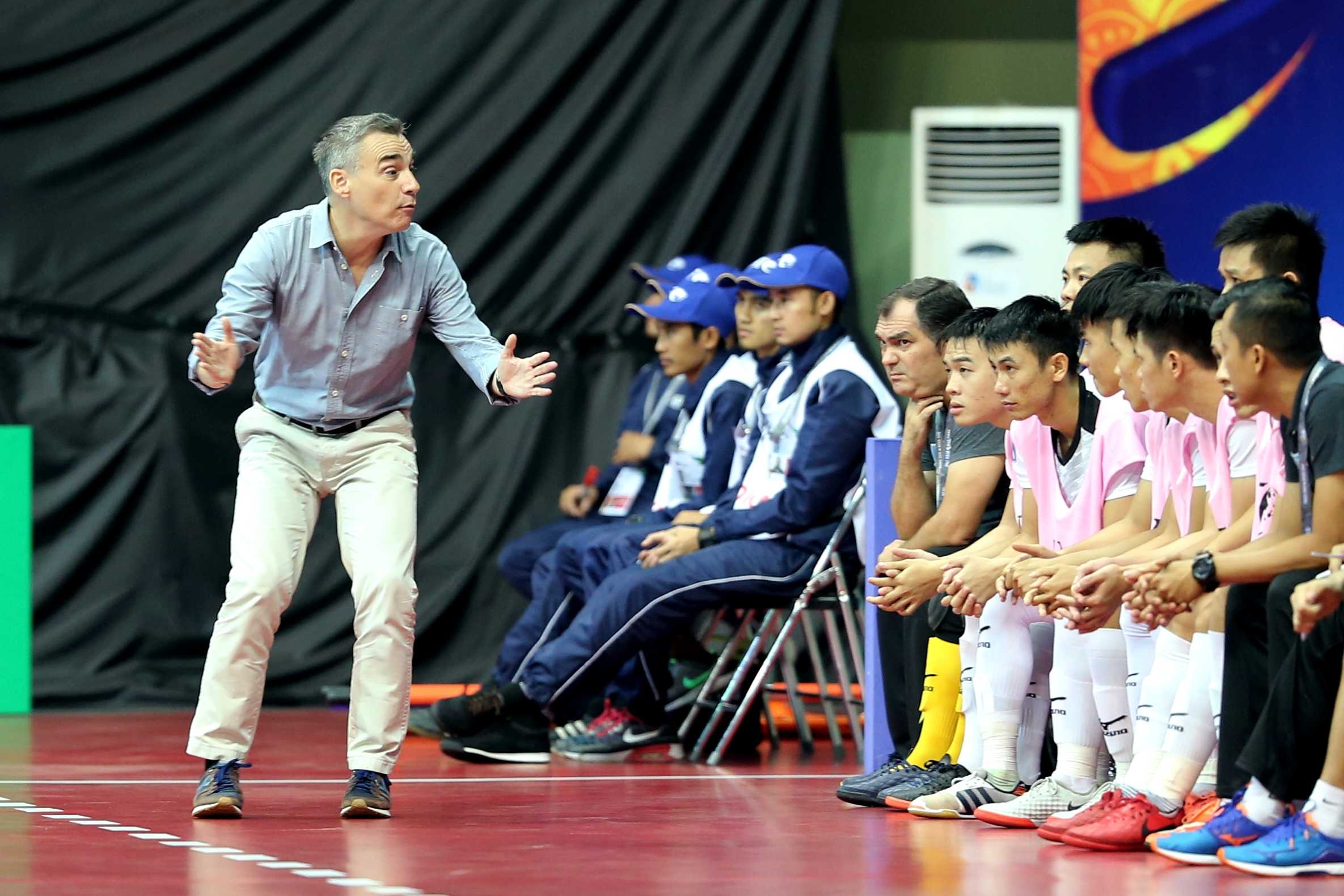 CLB Thai Son Nam,  giai futsal cac CLB chau A 2018,  HLV Miguel Rodrigo anh 5