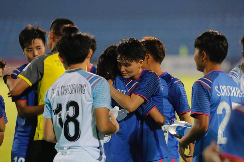 ASIAD 18,  nu Thai Lan,  Olympic Viet Nam anh 10