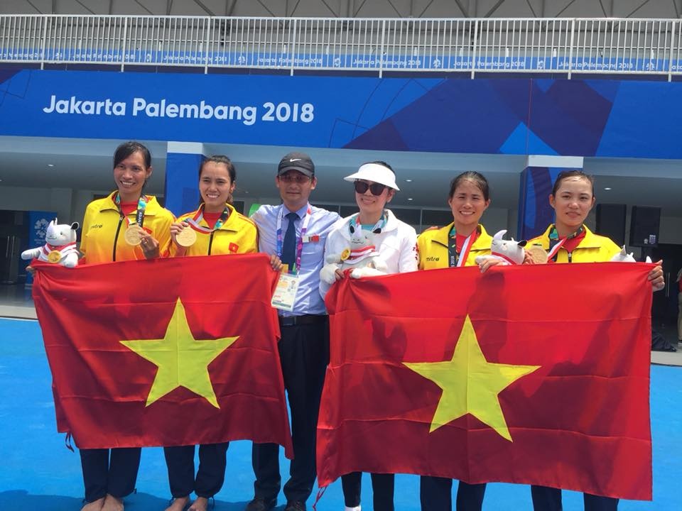 ASIAD 18, Rowing Việt Nam, Huy chương vàng ASIAD 18 ảnh 2 ASIAD 18, Rowing Viet Nam, Huy chuong vang ASIAD 18 anh 2
