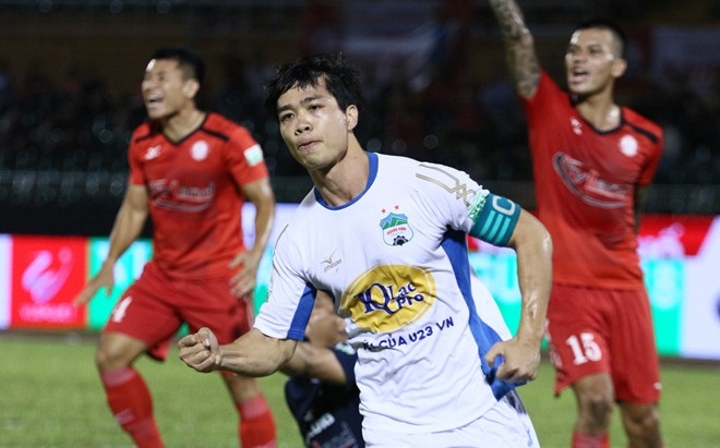 HAGL mong tran hoa tren san doi xep ap chot Nam Dinh hinh anh