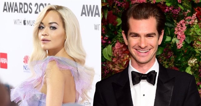 Rita Ora bi mat hen ho 'Nguoi Nhen' Andrew Garfield hinh anh