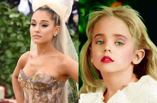 Ariana Grande xin loi vi dua cot hinh anh hoa hau nhi bi sat hai hinh anh