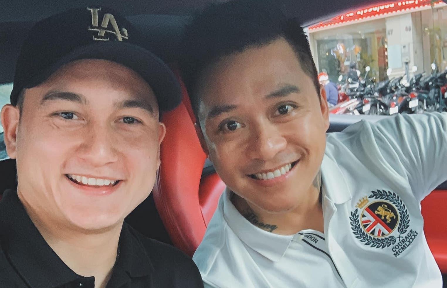 Dang Van Lam dang anh lan dau ngoi sieu xe cua Tuan Hung hinh anh