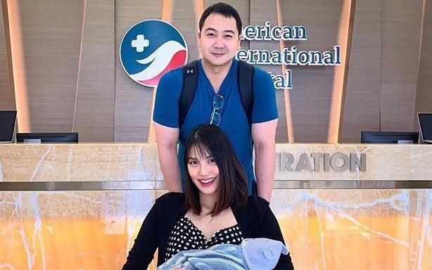 Chong Lan Khue lan dau tiet lo anh con trai hinh anh