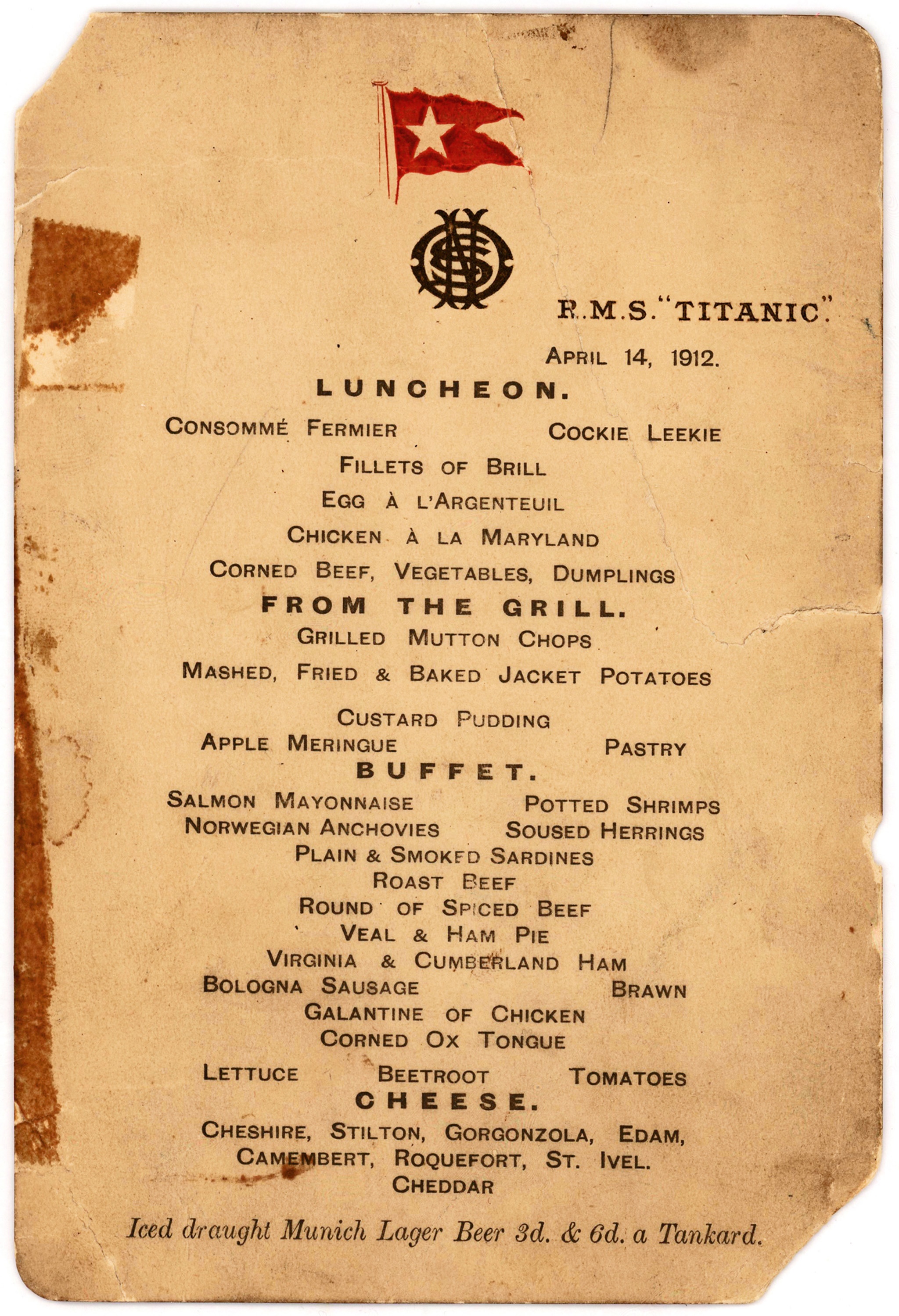 hiện vật tàu titanic ảnh 7 hien vat tau titanic anh 7