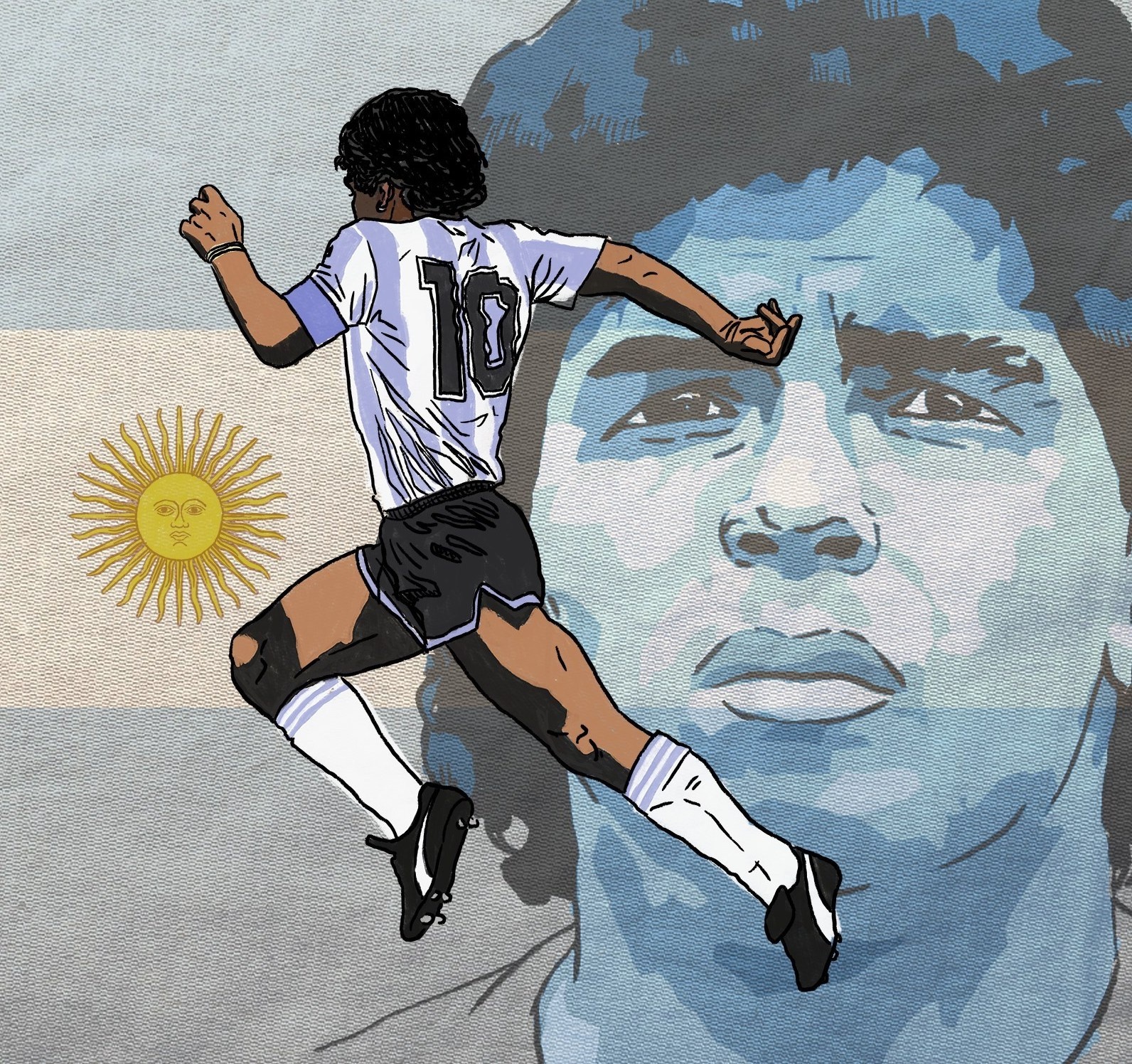 Maradona qua doi anh 1