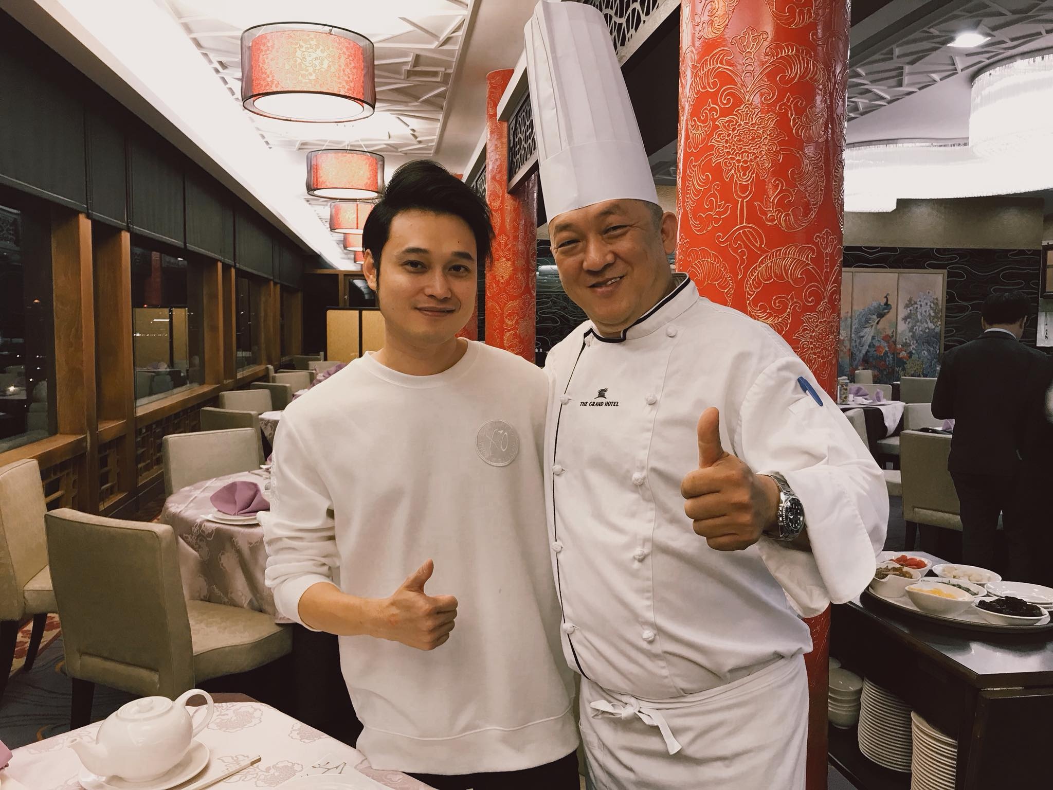 Ca si Quang Vinh di du lich anh 12