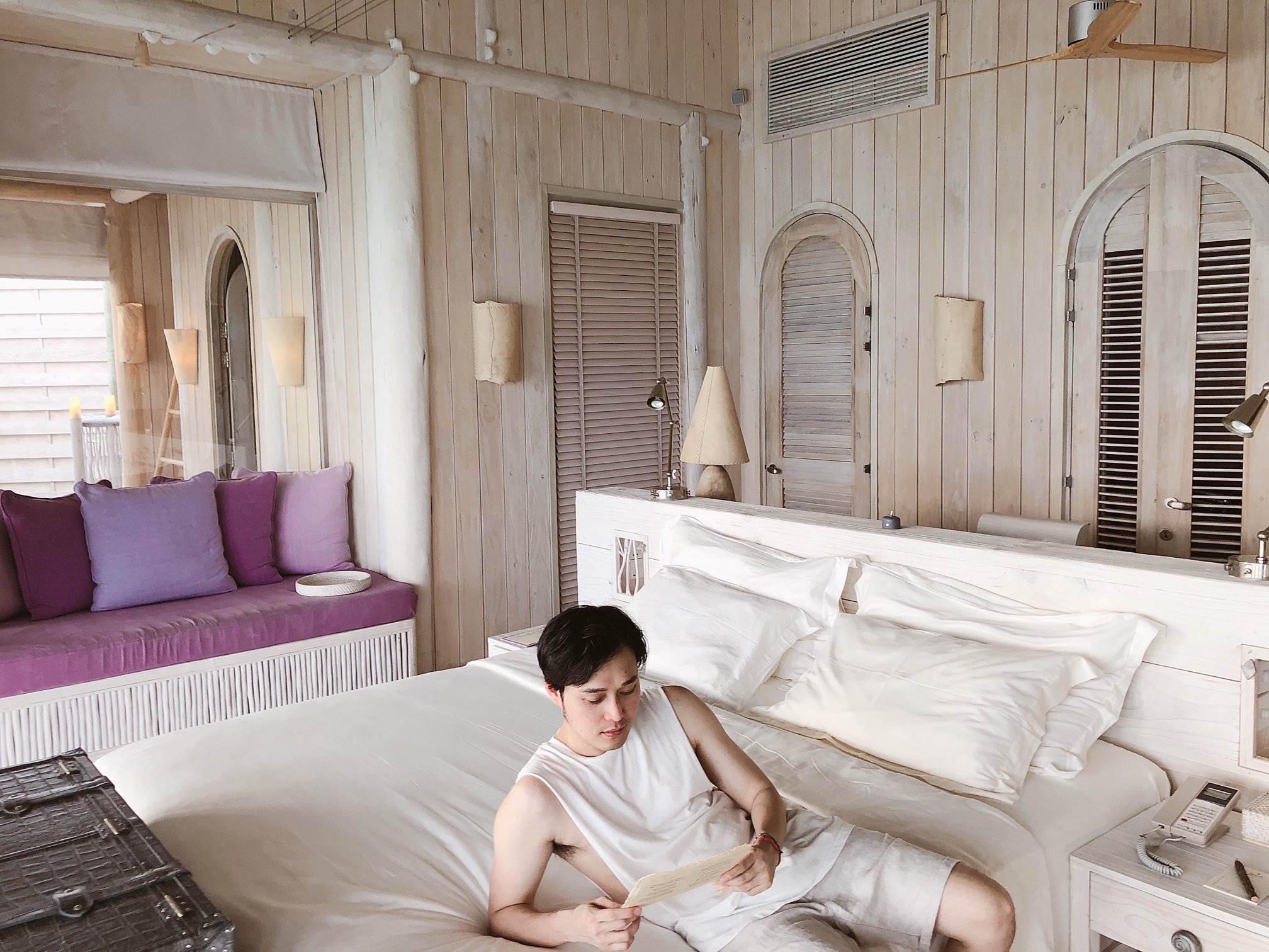 Ca si Quang Vinh di du lich anh 2