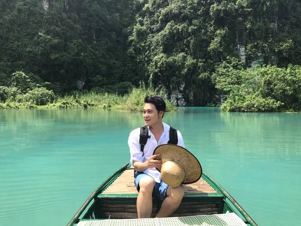 Ca si Quang Vinh di du lich anh 28