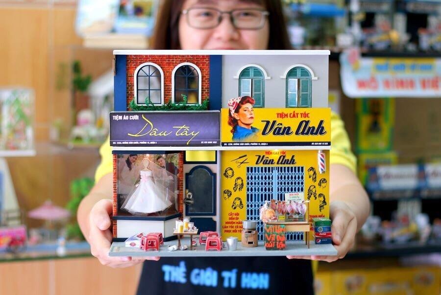 Chang trai 8X 'thu nho' Sai Gon bang cac mo hinh hinh anh