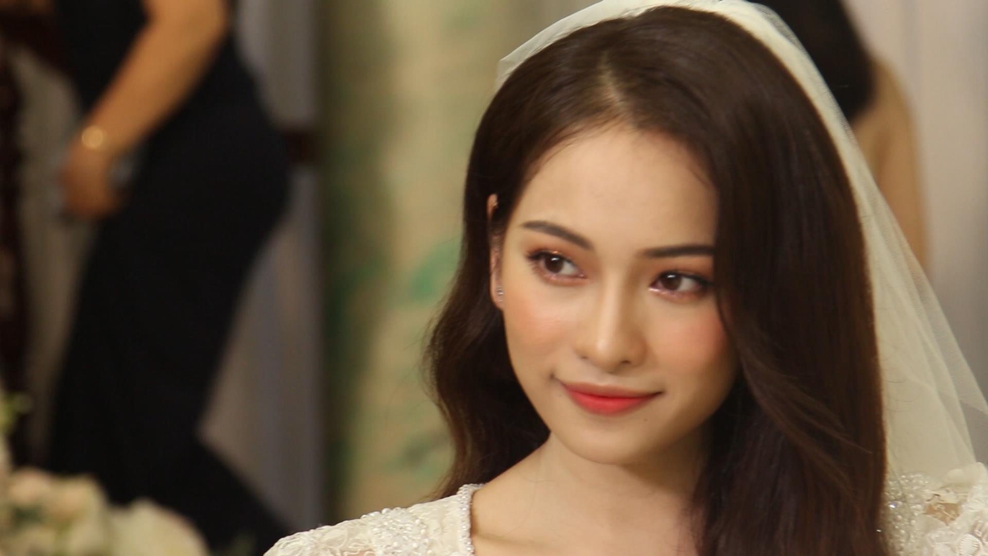 Sara Luu xinh dep rang ro trong le cuoi nhac si Duong Khac Linh hinh anh