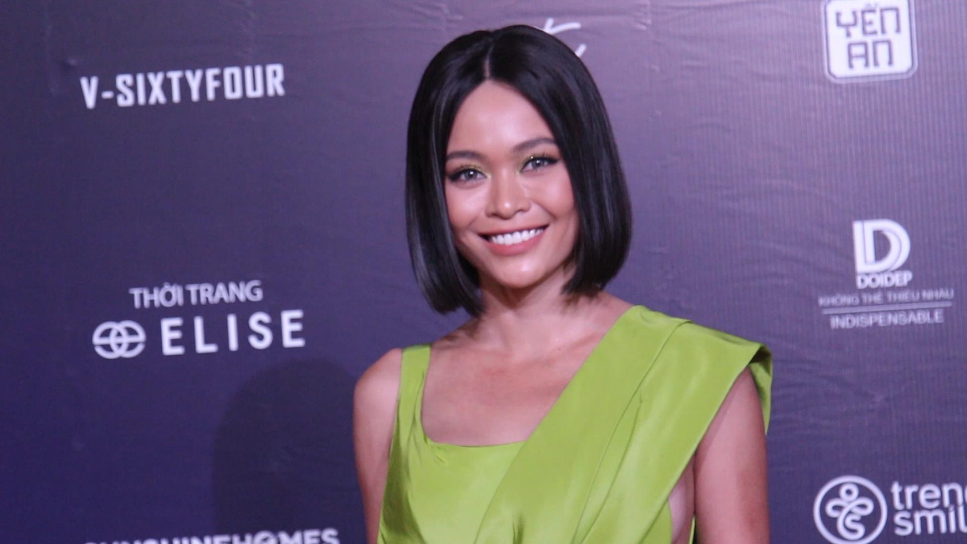 Sao Viet du tham do chung ket Hoa hau Hoan vu Viet Nam 2019 hinh anh