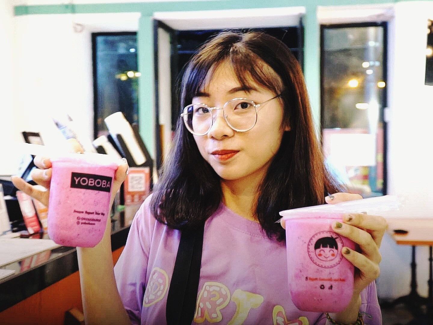 Quan sua chua thanh long giam gia theo 'size' o Viet Nam hinh anh