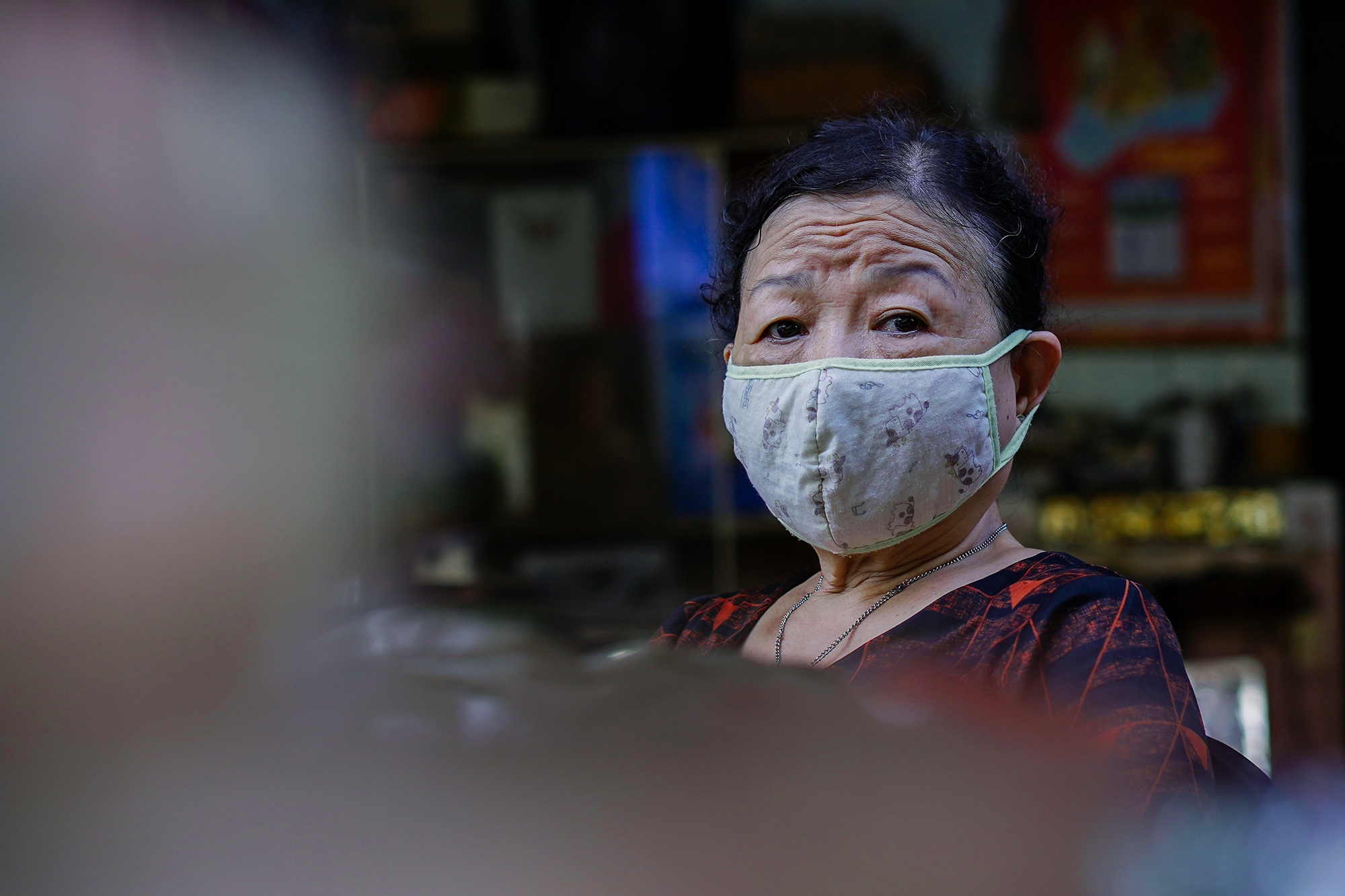 Cho nguoi Hoa noi tieng o TP.HCM vang khach, tieu thuong ngu guc hinh anh