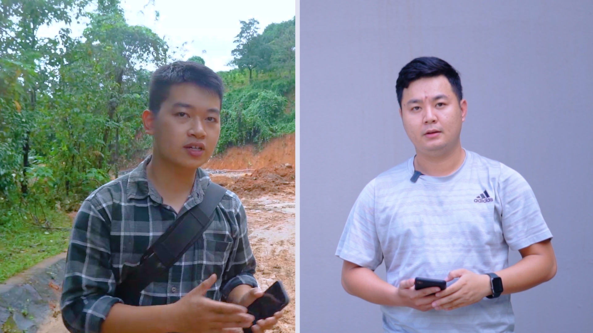 Quoc lo 1A qua Quang Binh bi lu chia cat, xe co ket cung hinh anh